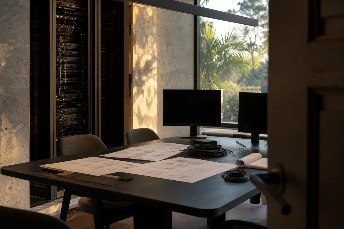 Editorial platform planning scene for ROI Dashboard in Rancho Santa Margarita, California