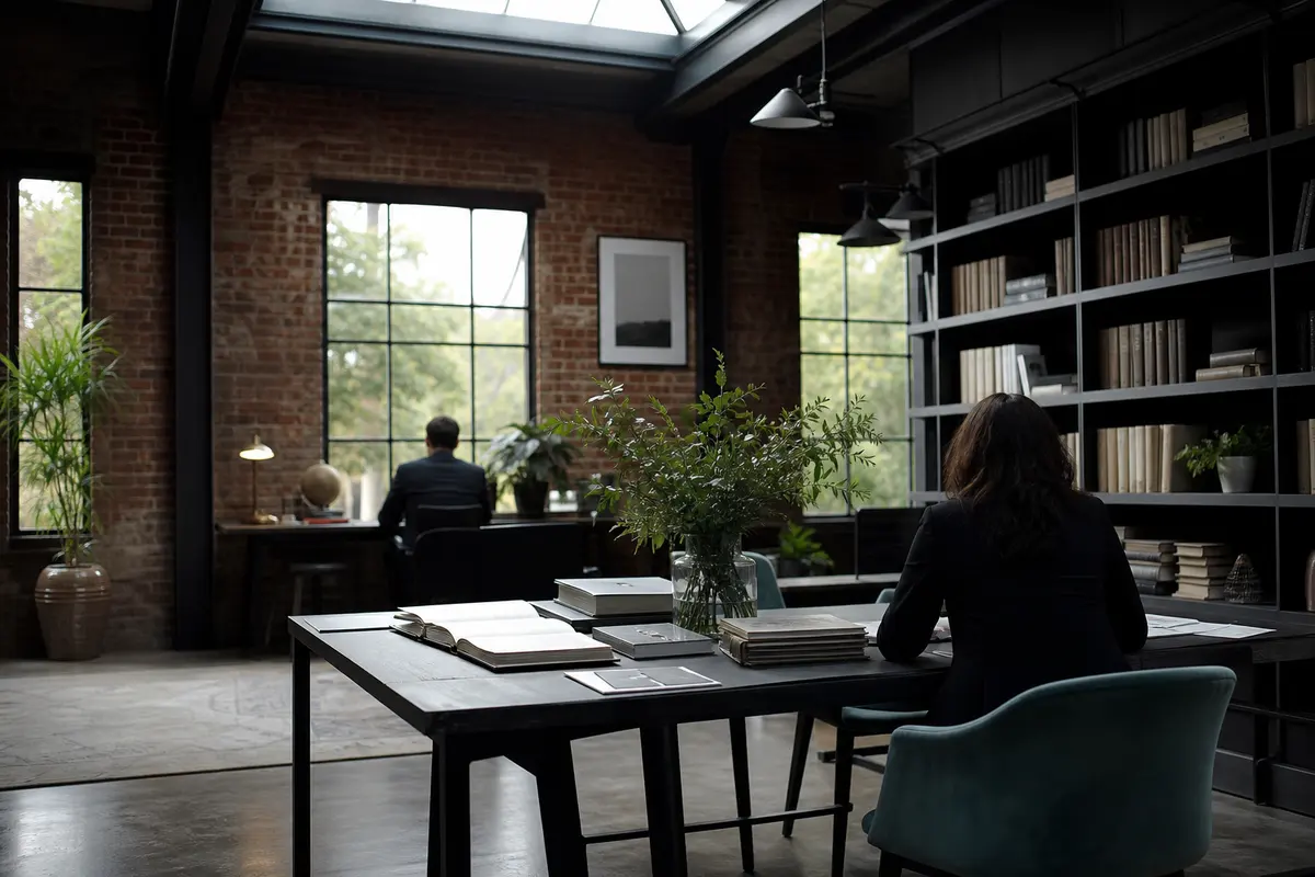 Editorial marketing planning scene for Legal News in Ripon, California