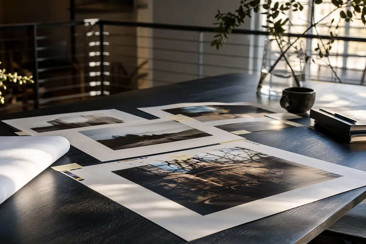 Editorial marketing planning scene for Rocklin, California