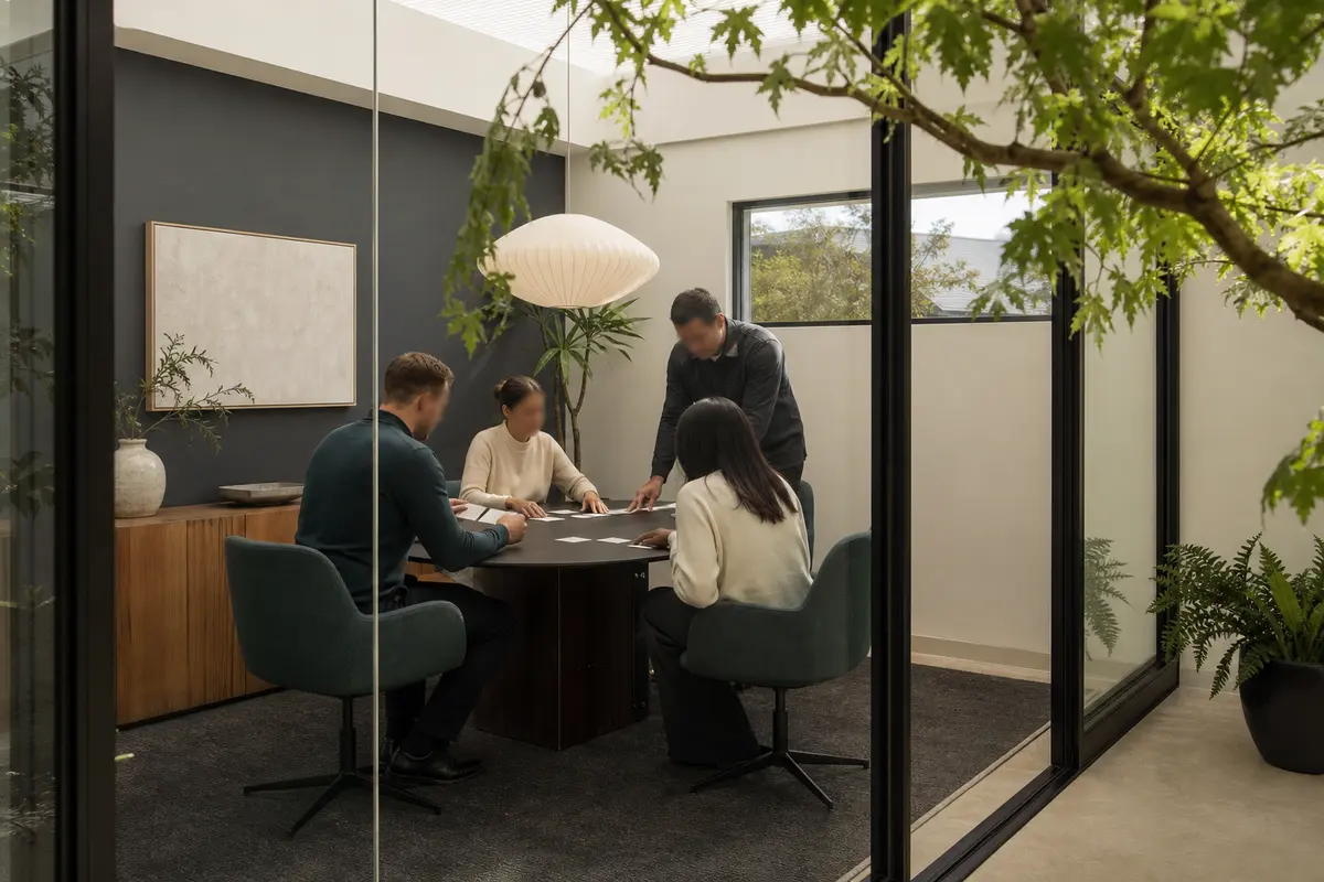 Editorial intake planning scene for Automation in San Bernardino, California