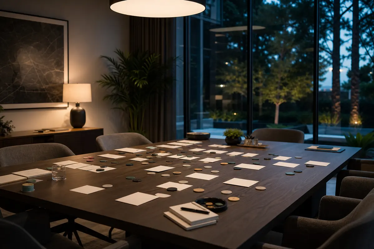 Editorial platform planning scene for Custom Software in San Clemente, California