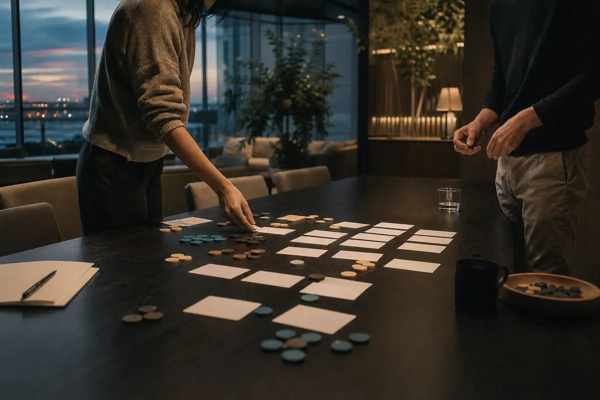 Editorial platform planning scene for Custom Software in San Francisco, California