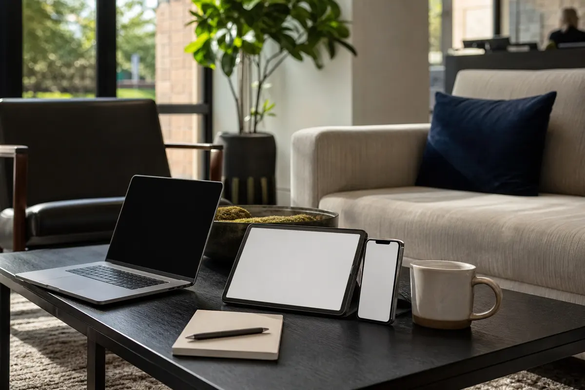 Editorial intake planning scene for Intake Coach in San Ramon, California