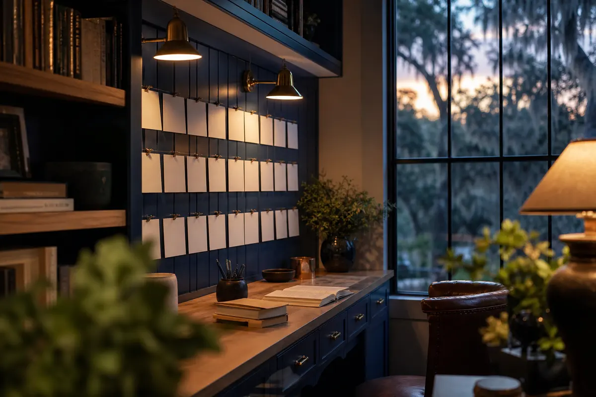Editorial marketing planning scene for Santa Clarita, California