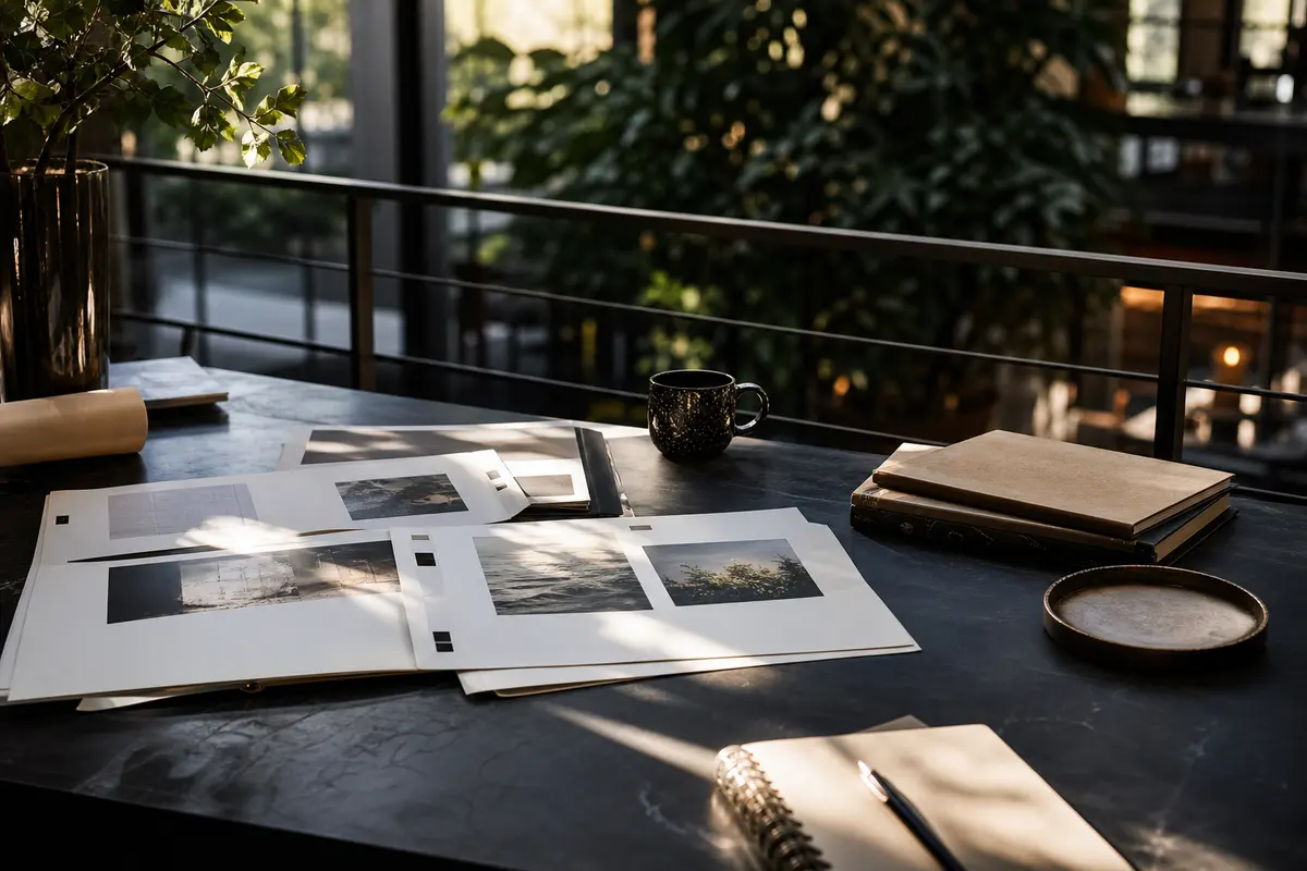 Editorial marketing planning scene for Local Service Ads in Santa Cruz, California