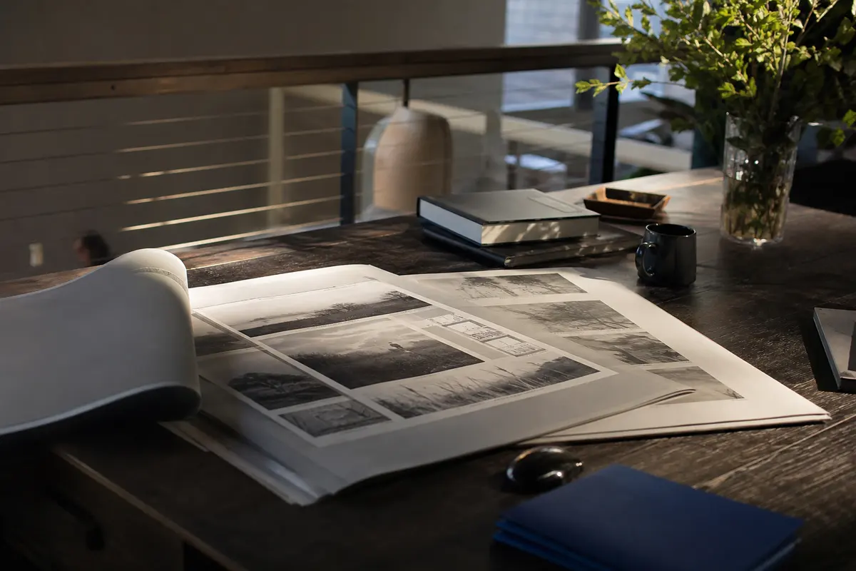 Editorial marketing planning scene for Legal News in Santa Rosa, California