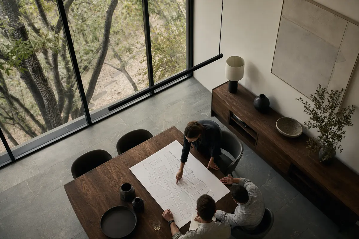 Editorial marketing planning scene for Reputation & Reviews in Saratoga, California