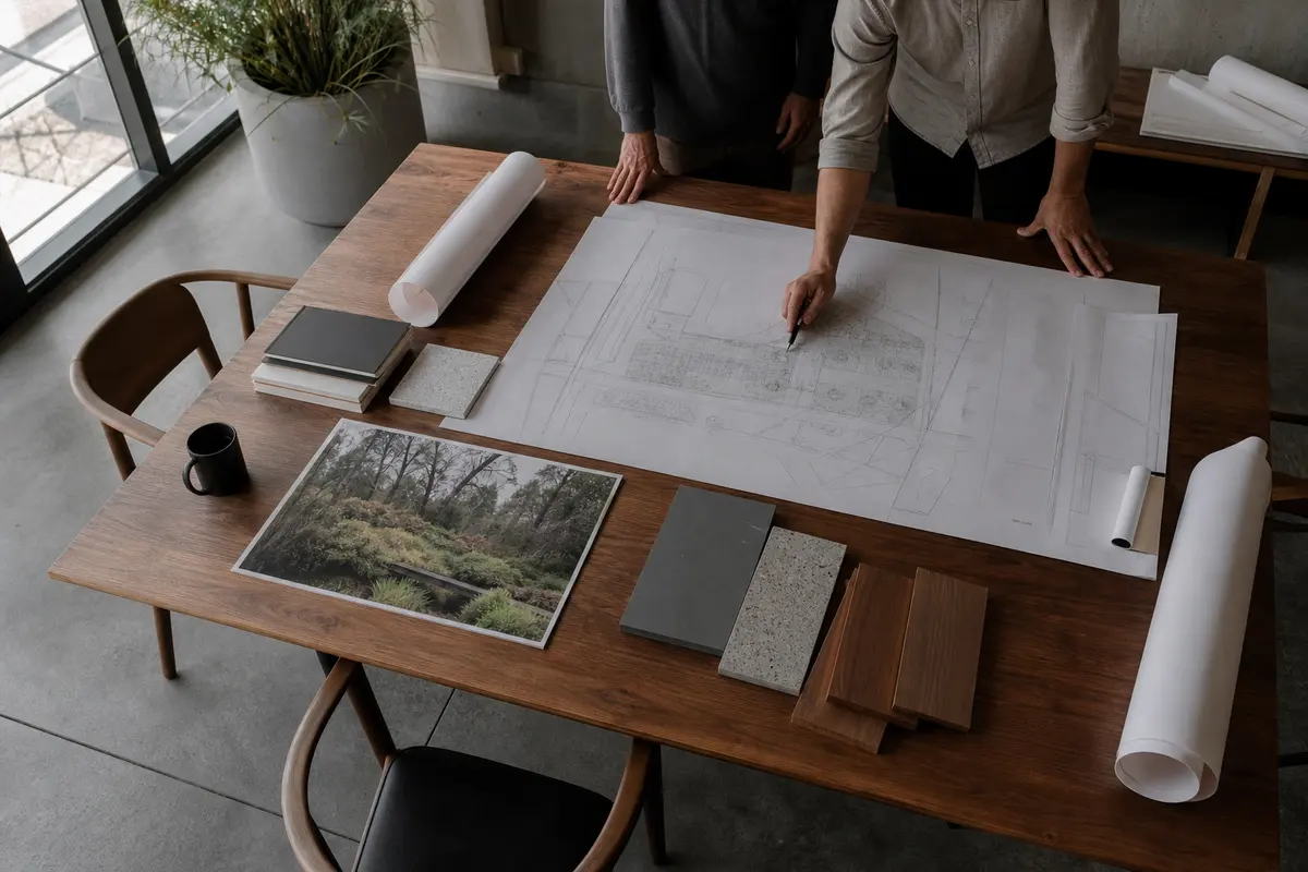 Editorial platform planning scene for ROI Dashboard in Stockton, California