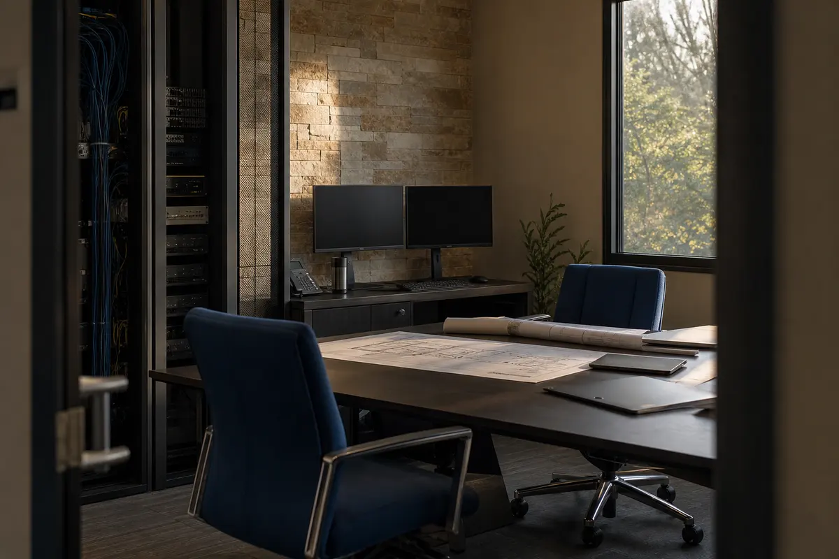Editorial platform planning scene for Custom Software in Tehachapi, California