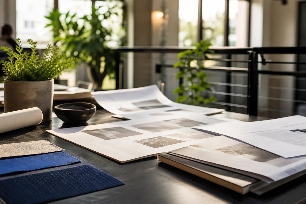 Editorial marketing planning scene for Temecula, California