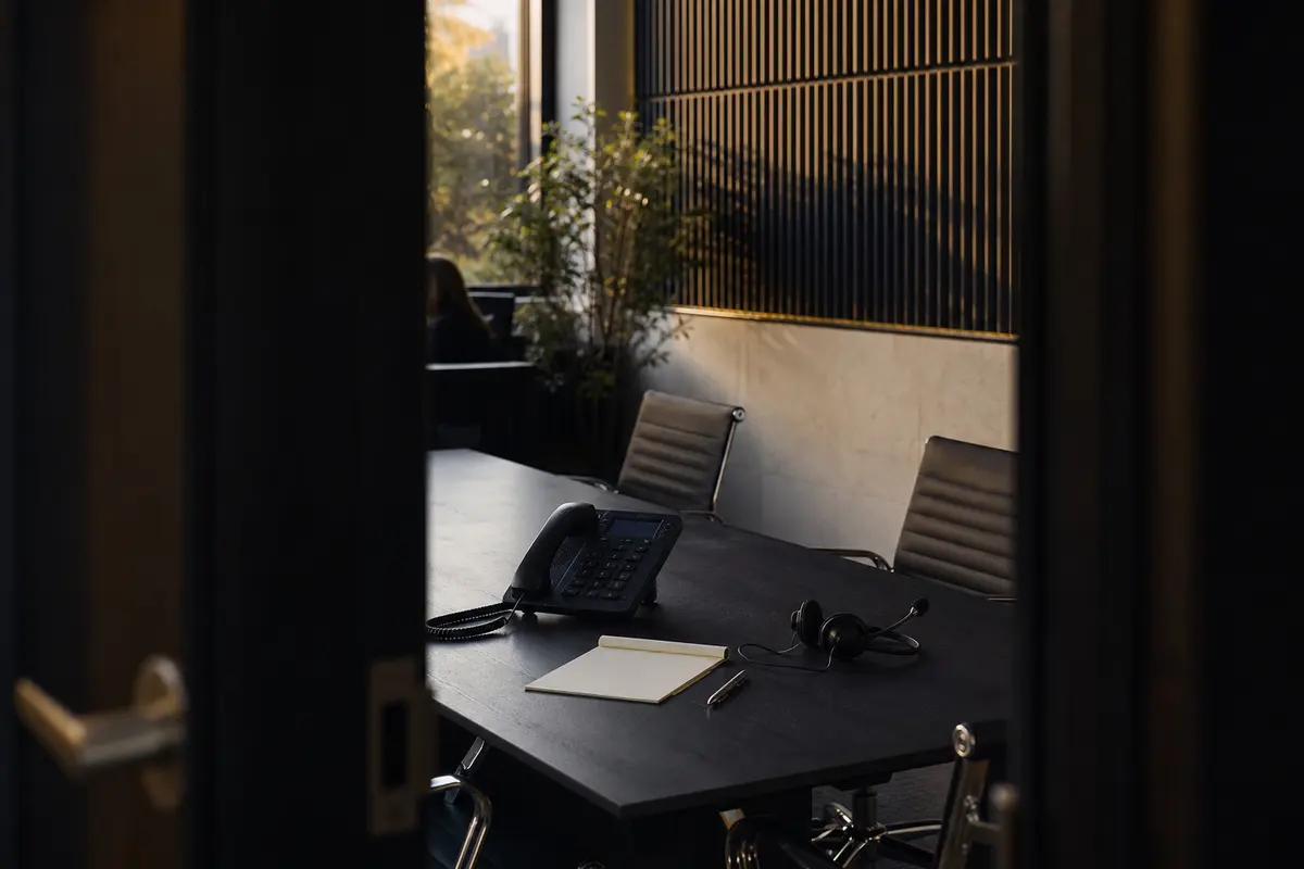 Editorial intake planning scene for Automation in Twentynine Palms, California
