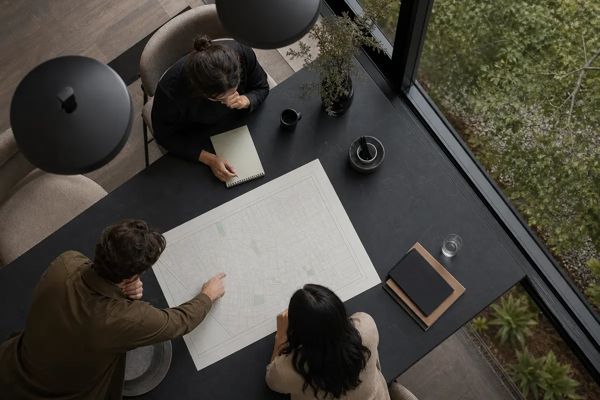 Editorial marketing planning scene for Legal News in Union City, California