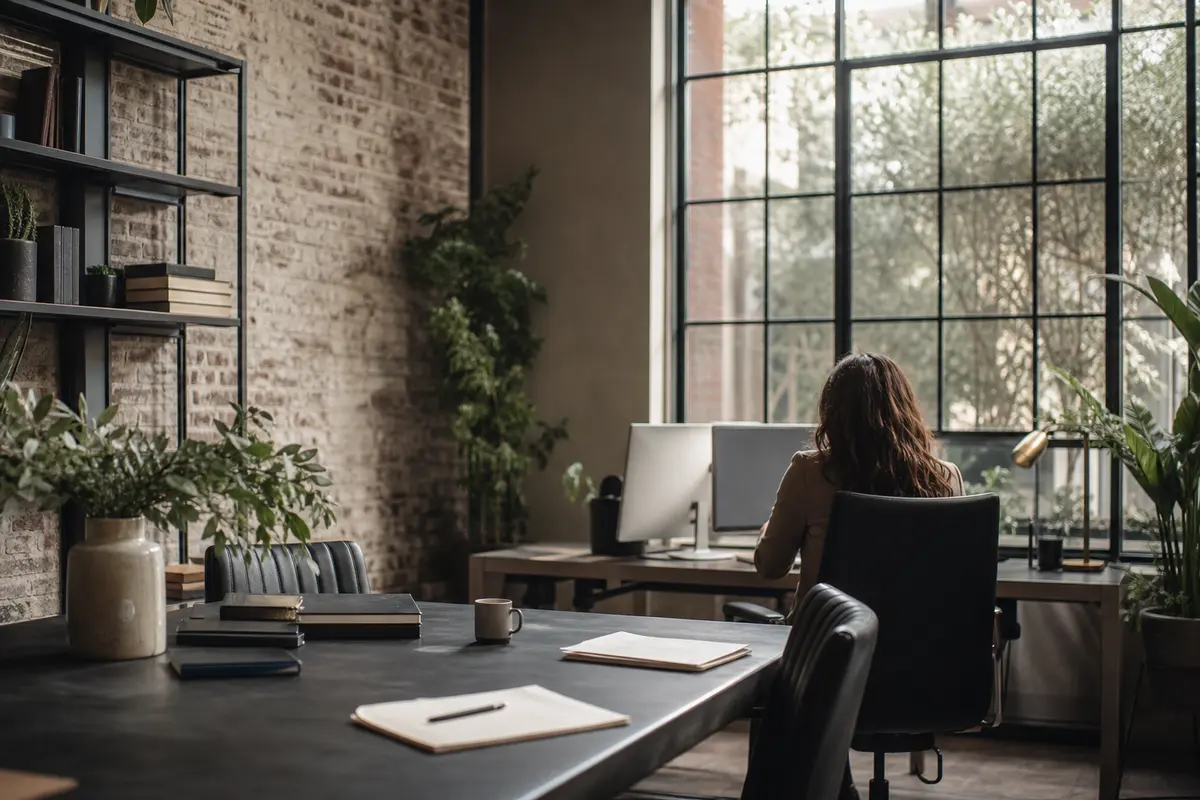 Editorial marketing planning scene for AI SEO in Vacaville, California