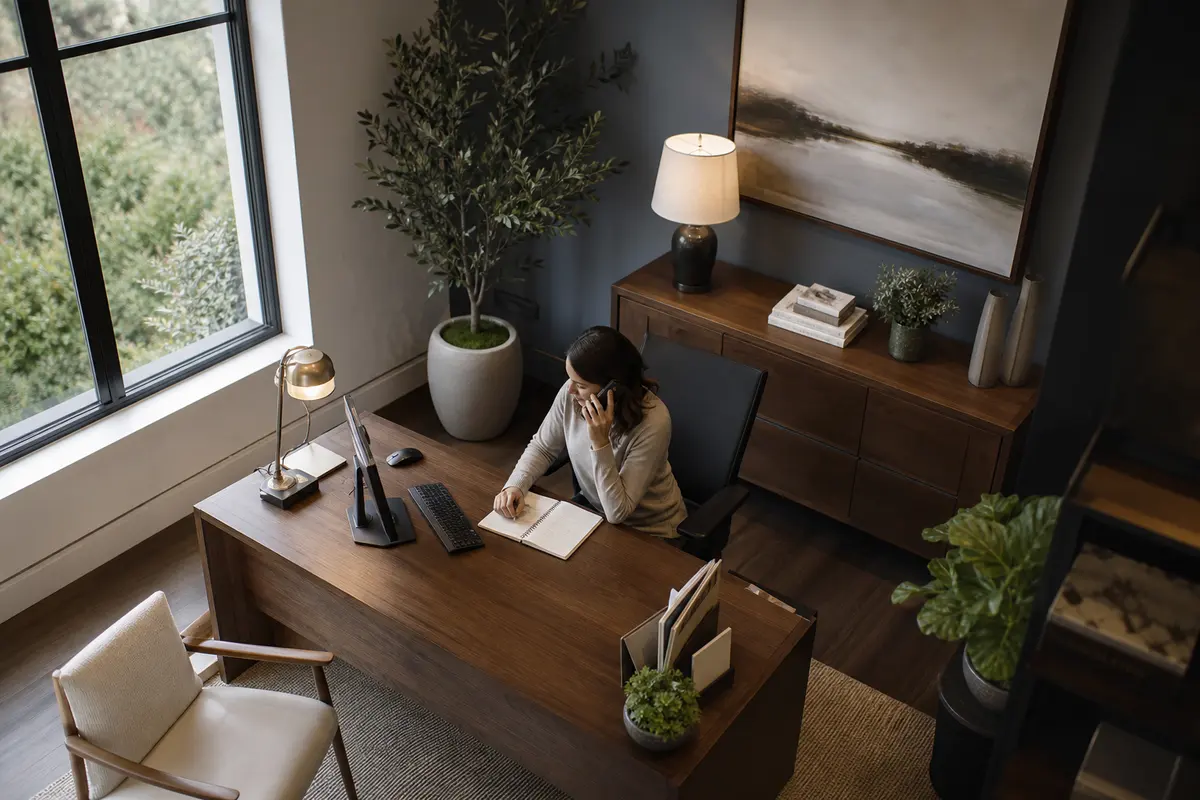 Editorial intake planning scene for Automation in Vandenberg Village, California