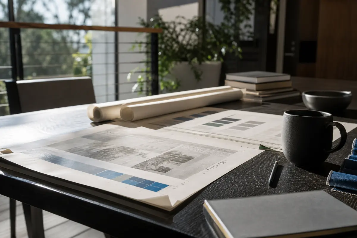 Editorial marketing planning scene for Local Service Ads in Walnut, California