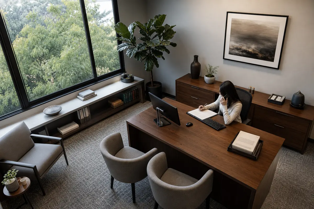 Editorial intake planning scene for Video Intake in West Carson, California