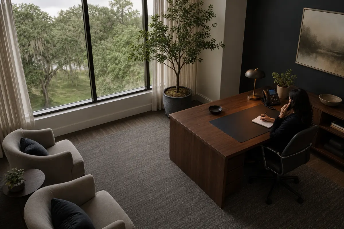 Editorial intake planning scene for Video Intake in Willows, California
