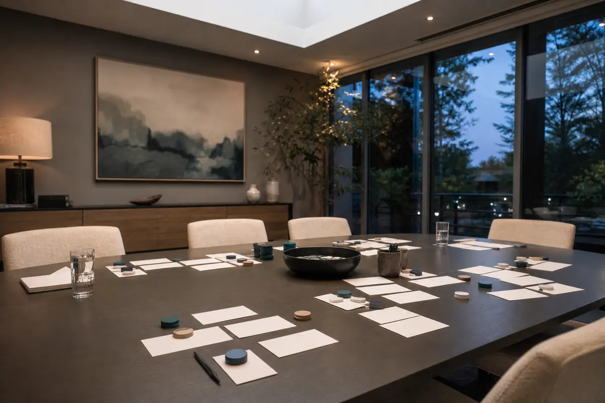 Editorial platform planning scene for Custom Software in Woodland, California