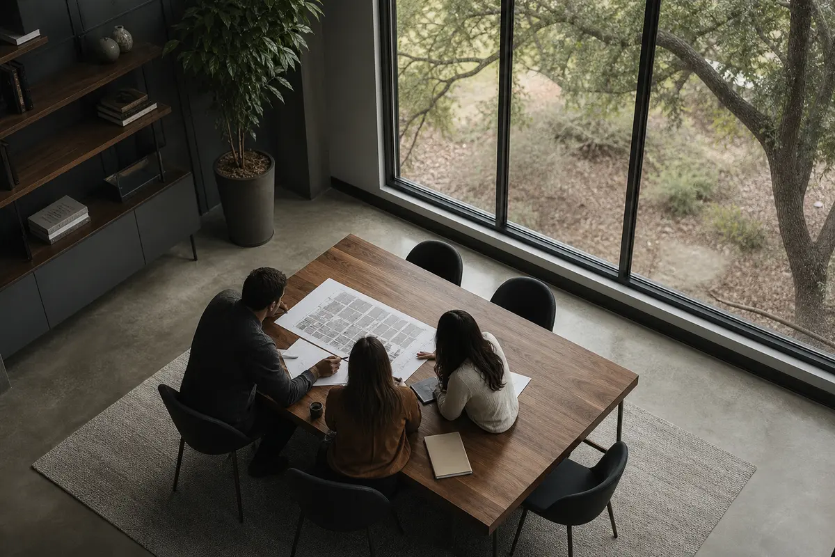 Editorial marketing planning scene for Legal News in Yucca Valley, California