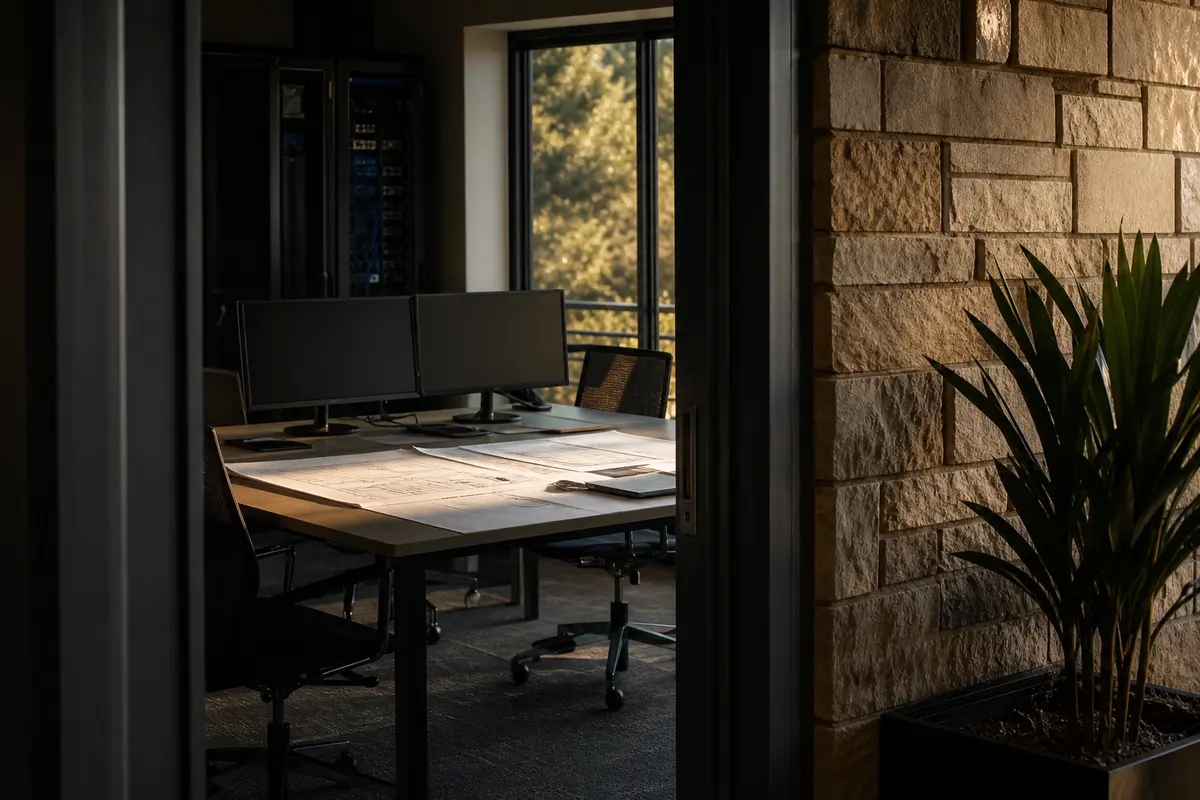 Editorial platform planning scene for Custom Software in Castle Rock, Colorado