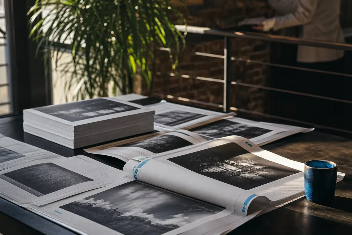 Editorial marketing planning scene for AI SEO in Clifton, Colorado