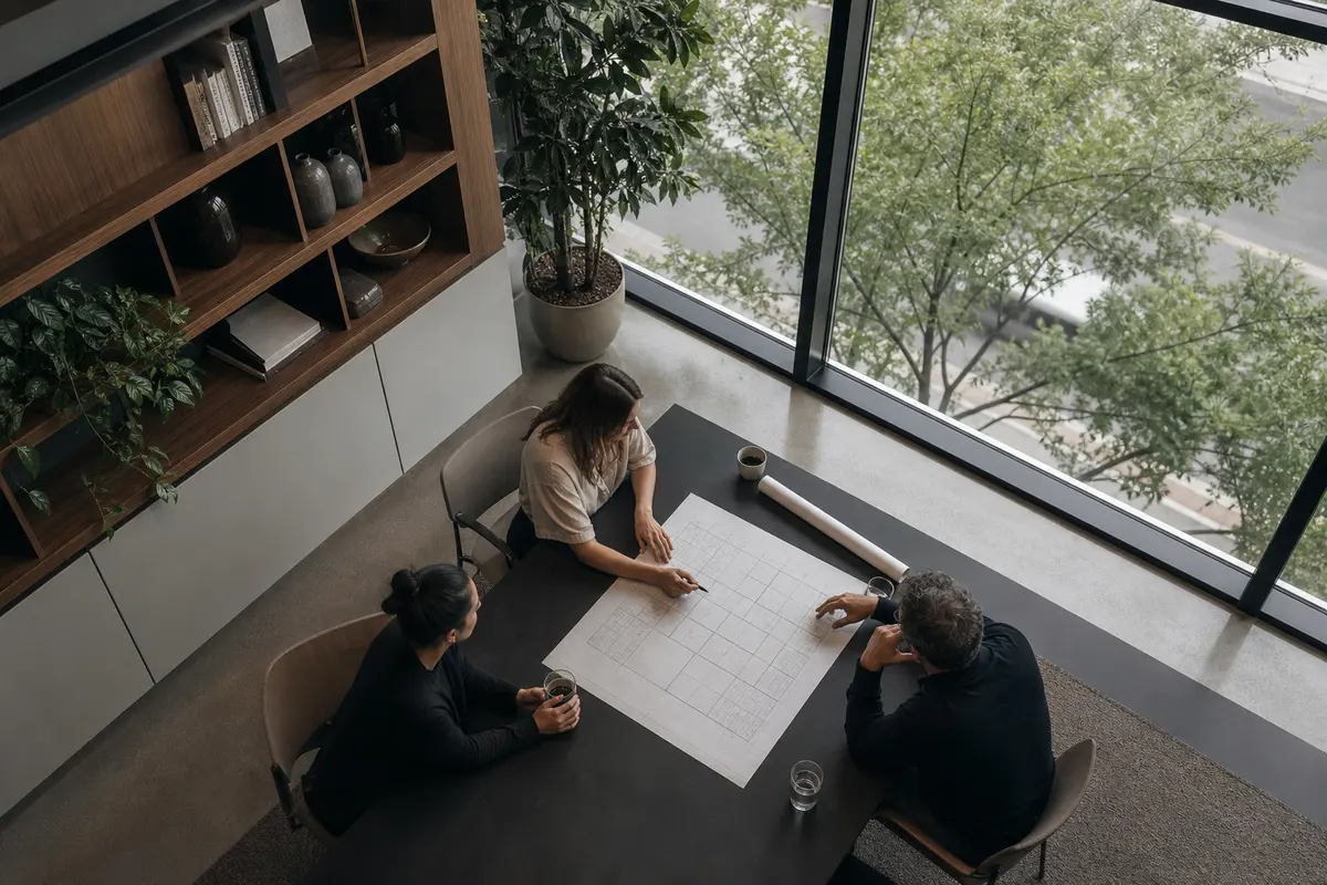 Editorial marketing planning scene for Reputation & Reviews in Commerce City, Colorado