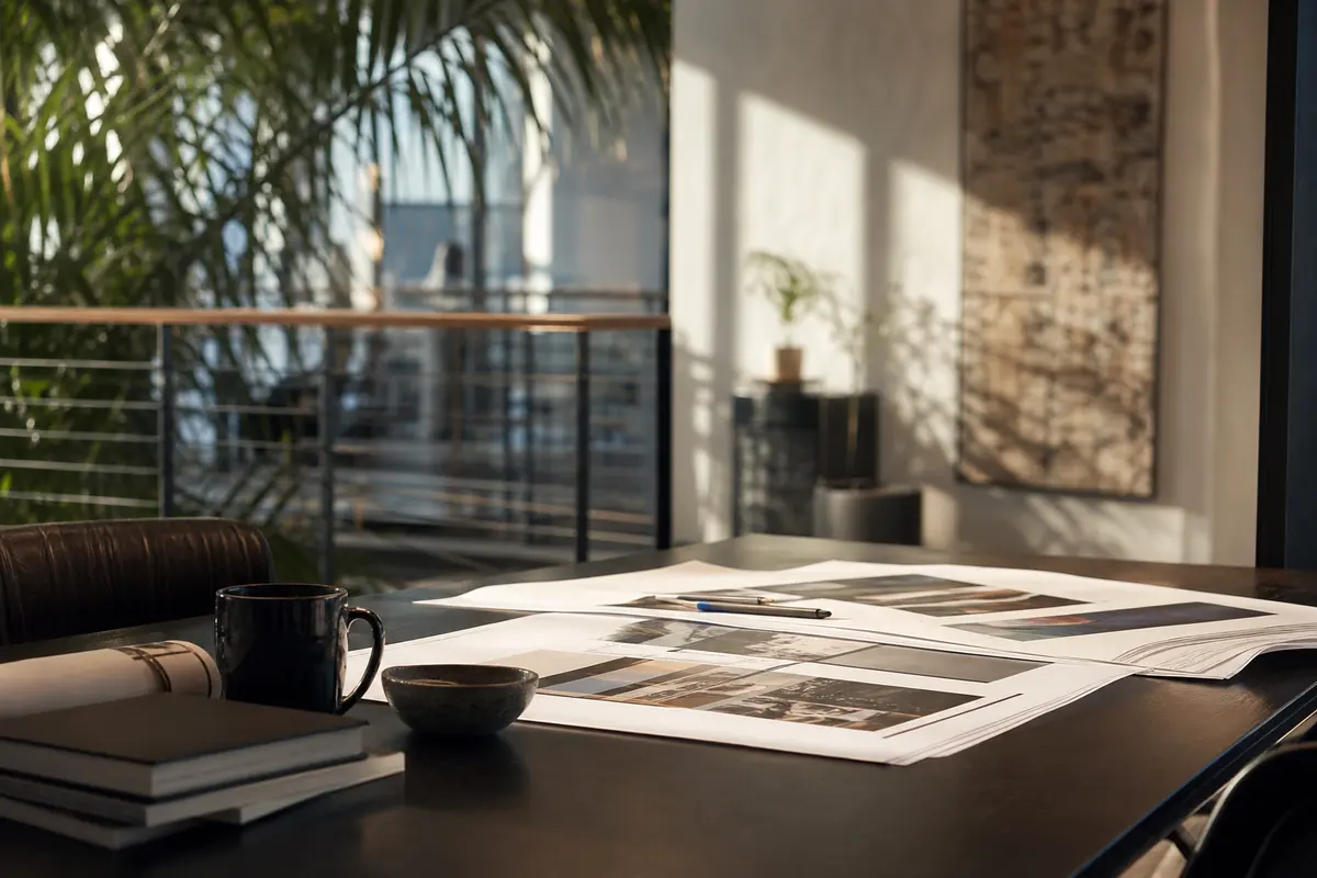 Editorial marketing planning scene for Legal News in Englewood, Colorado