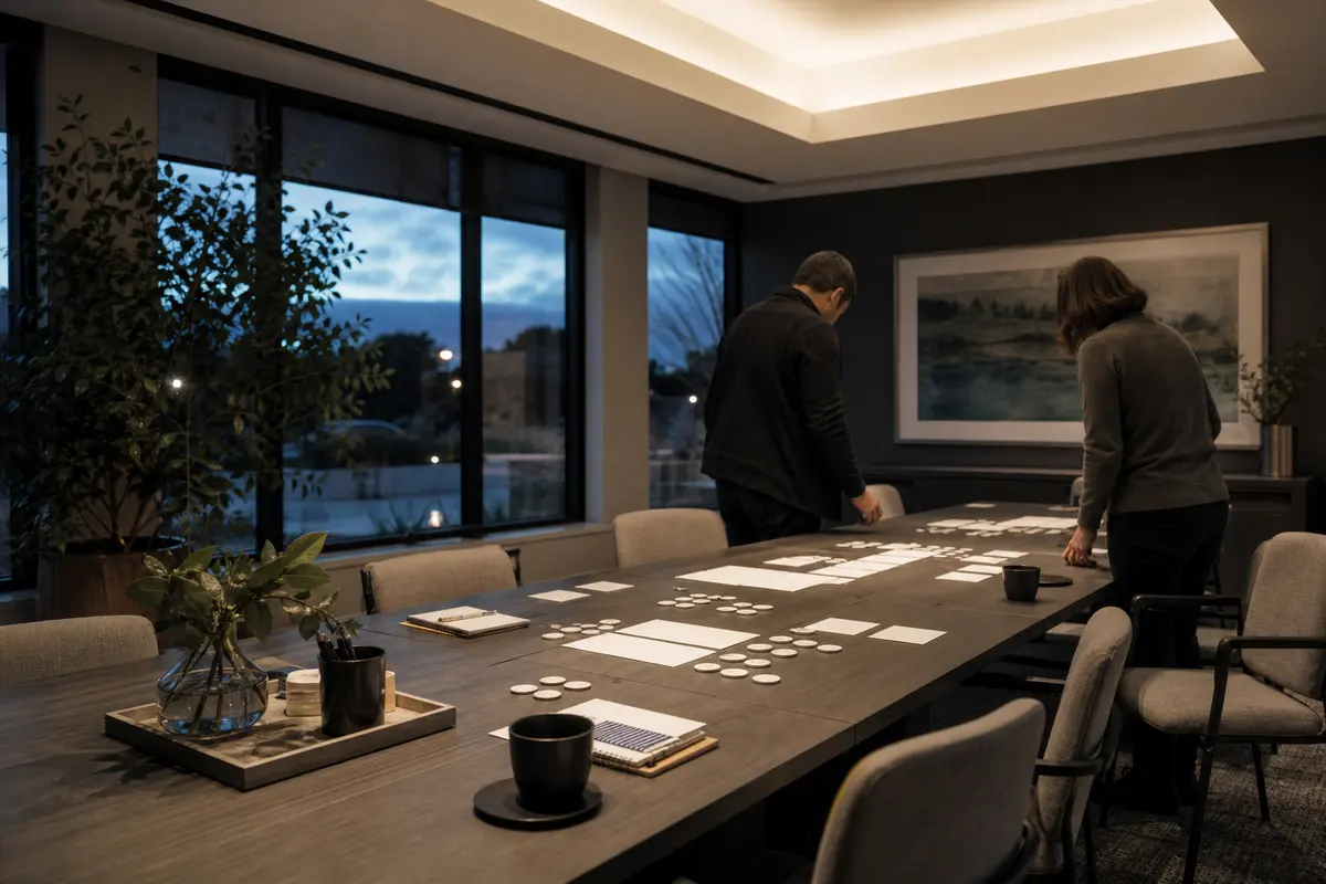 Editorial platform planning scene for ROI Dashboard in Timnath, Colorado