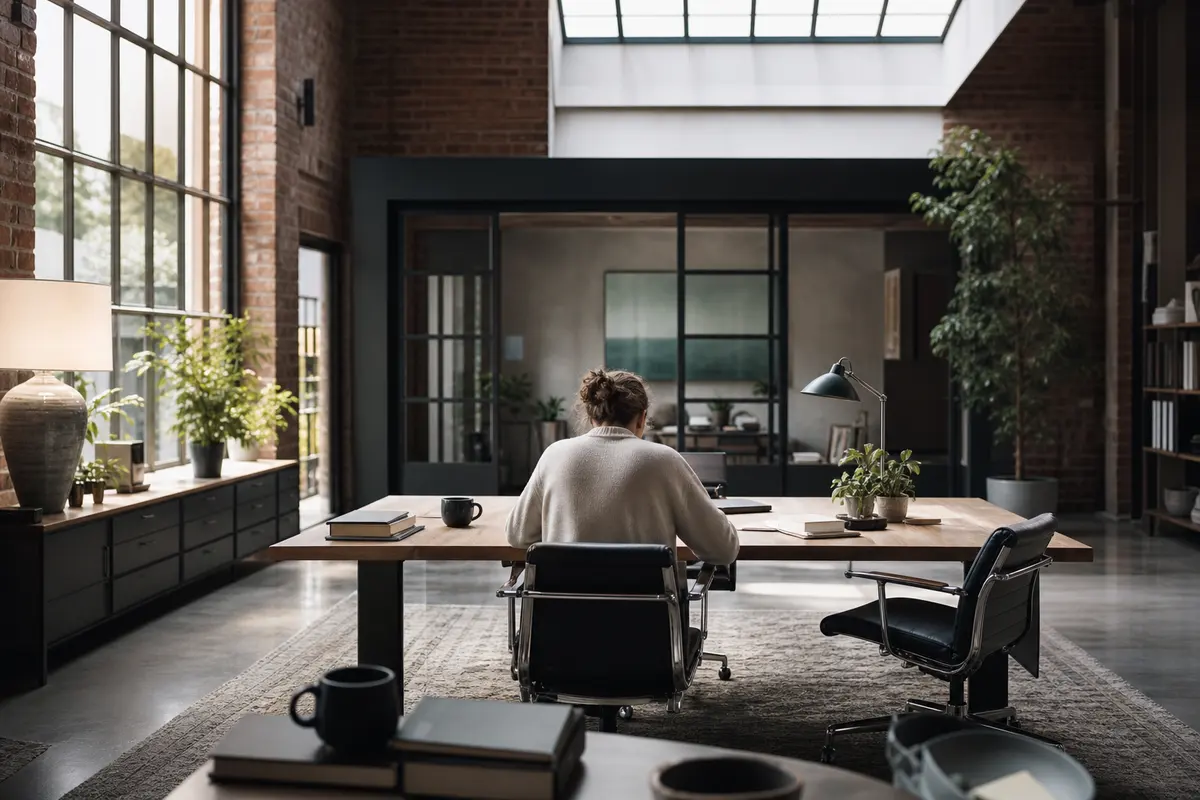 Editorial marketing planning scene for AI SEO in Enfield, Connecticut
