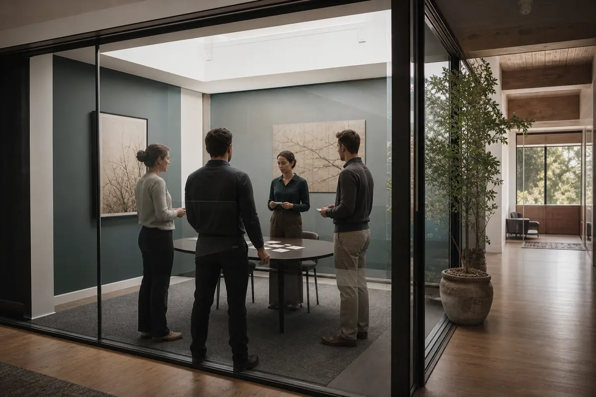 Editorial intake planning scene for Automation in Mansfield, Connecticut