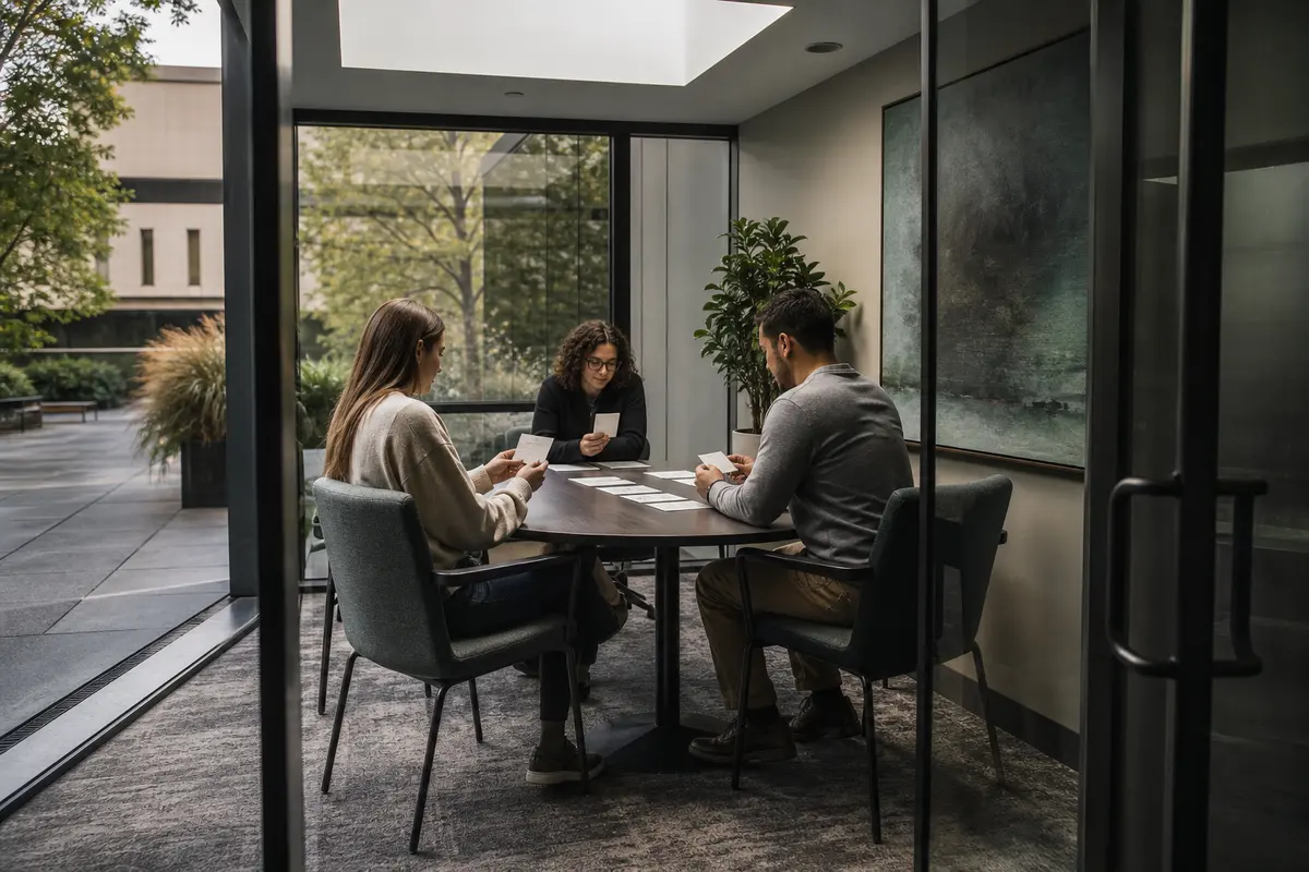 Editorial intake planning scene for Lead Attribution in Stafford, Connecticut