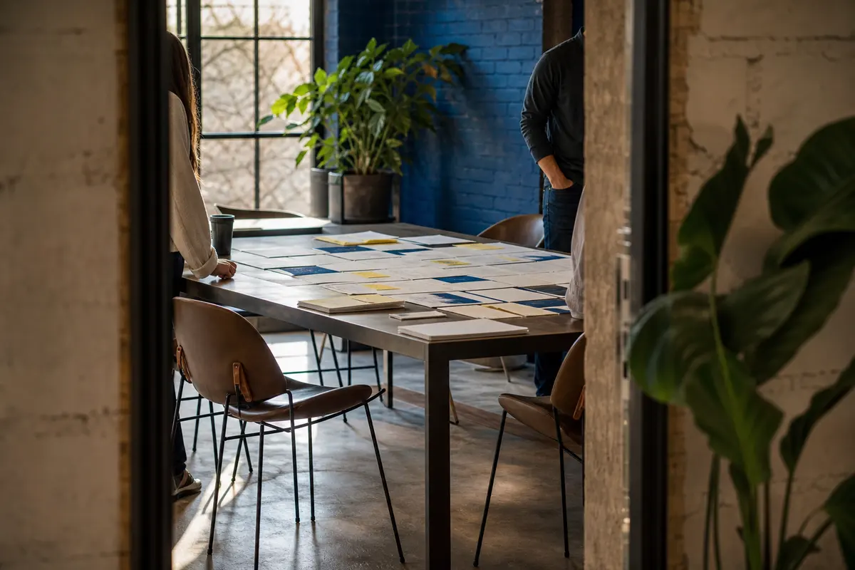 Editorial marketing planning scene for Stafford, Connecticut