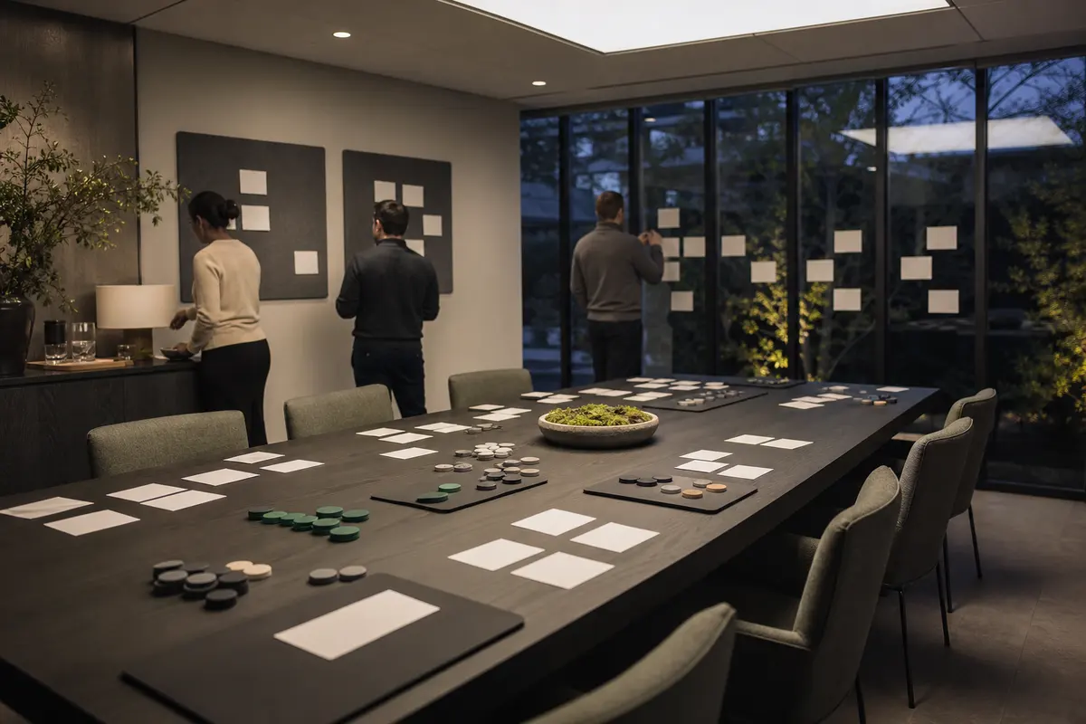 Editorial platform planning scene for Dedicated Hosting in Easton, Connecticut