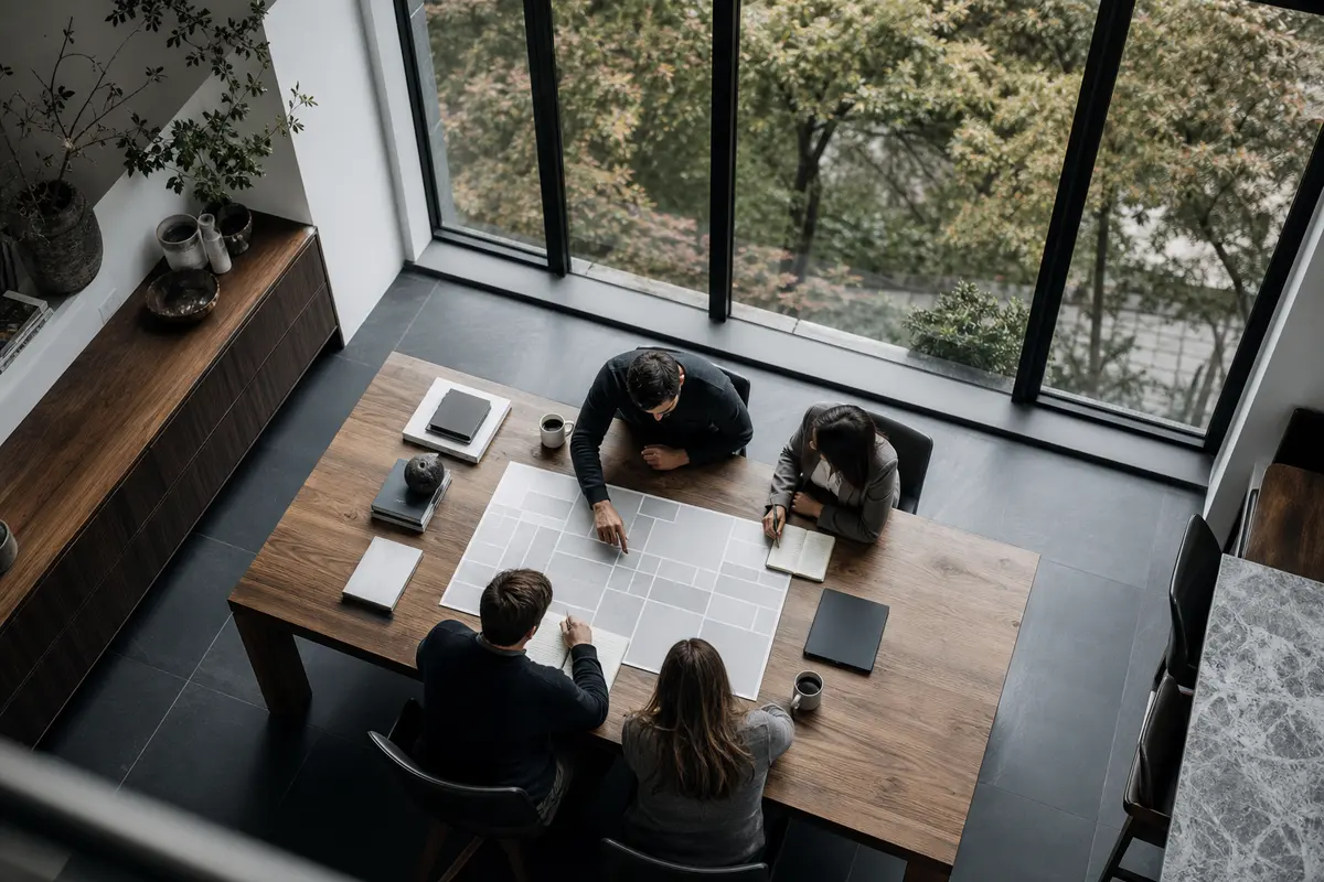 Editorial marketing planning scene for Killingworth, Connecticut