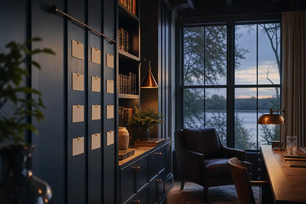 Editorial marketing planning scene for Portland, Connecticut