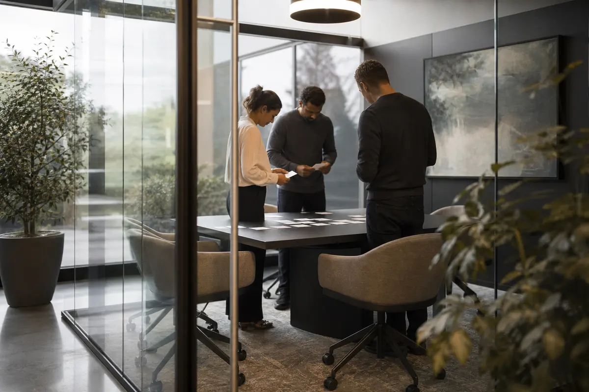 Editorial intake planning scene for Automation in Watertown, Connecticut