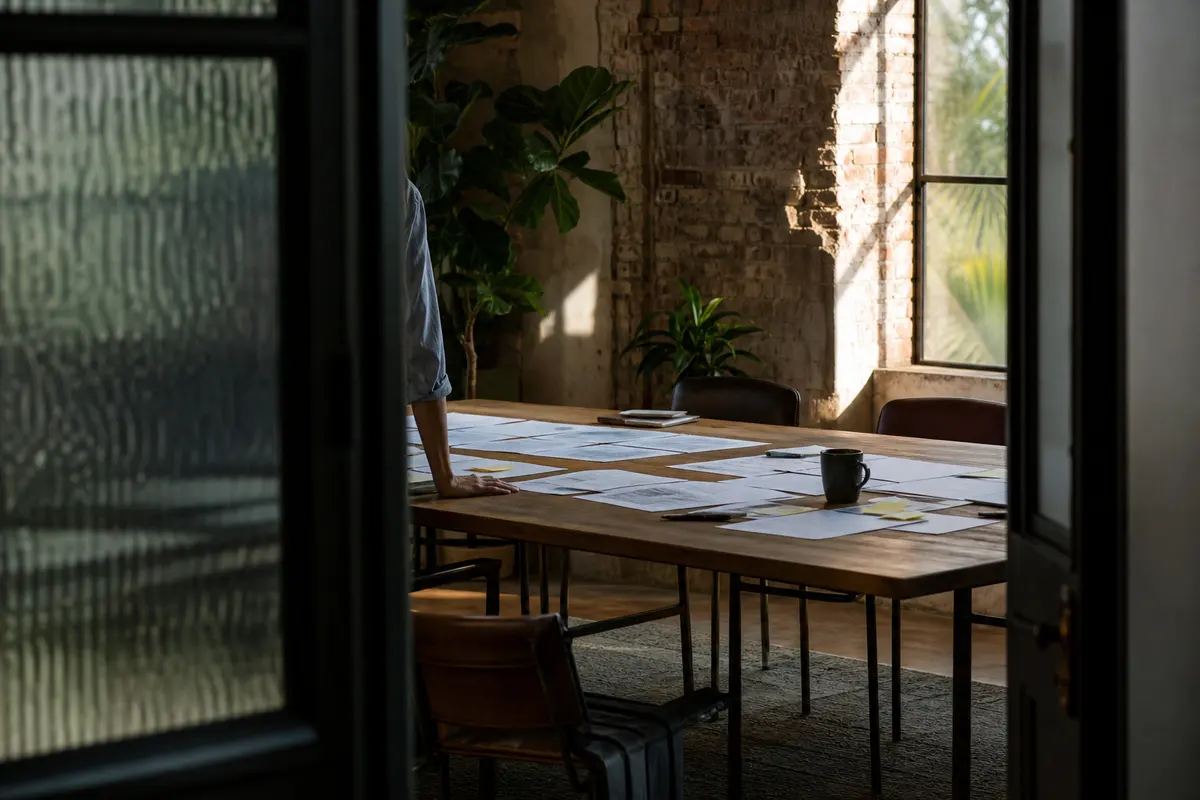 Editorial marketing planning scene for Watertown, Connecticut
