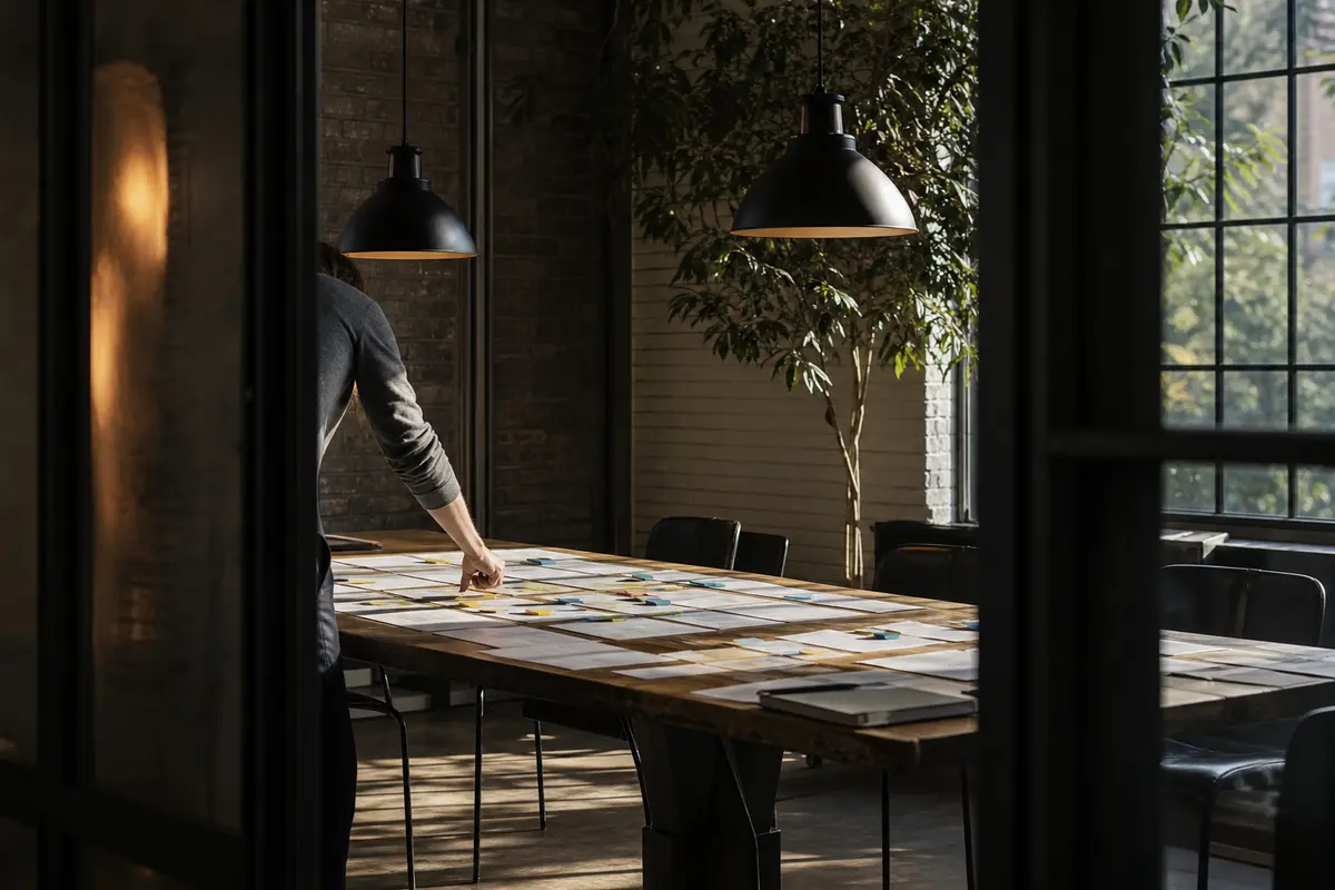 Editorial marketing planning scene for Legal News in Wolcott, Connecticut