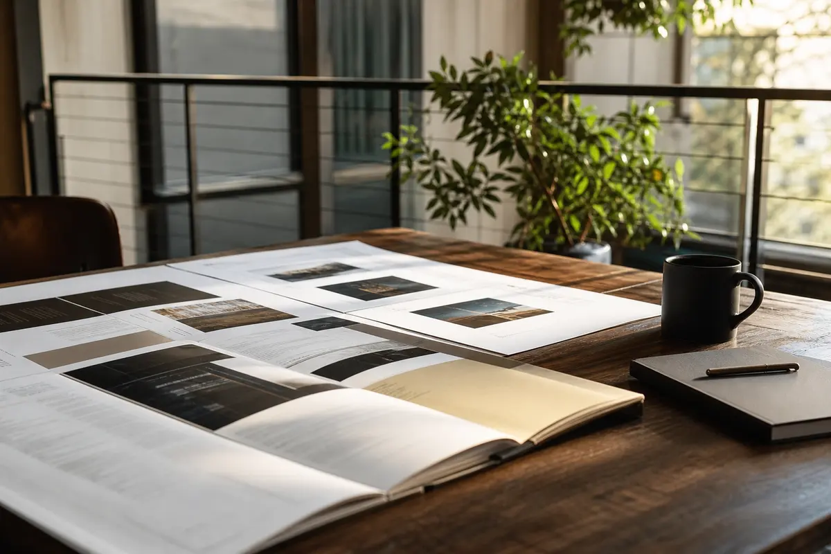 Editorial marketing planning scene for Legal News in New Hartford, Connecticut