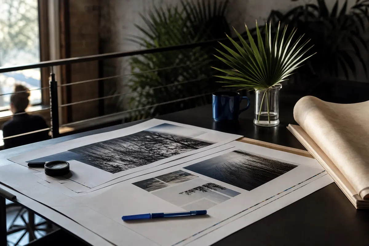 Editorial marketing planning scene for North Stonington, Connecticut