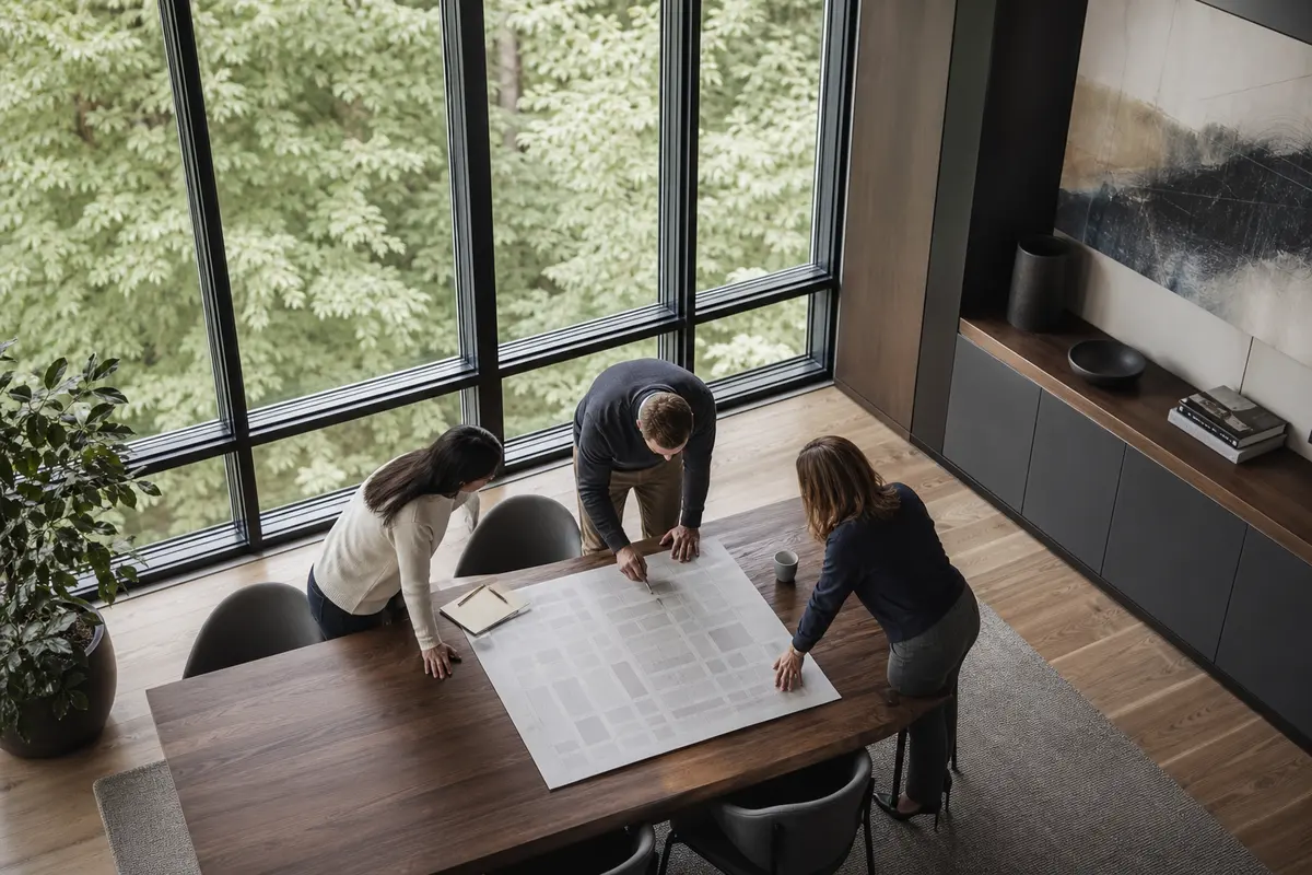 Editorial marketing planning scene for Reputation & Reviews in New Milford, Connecticut