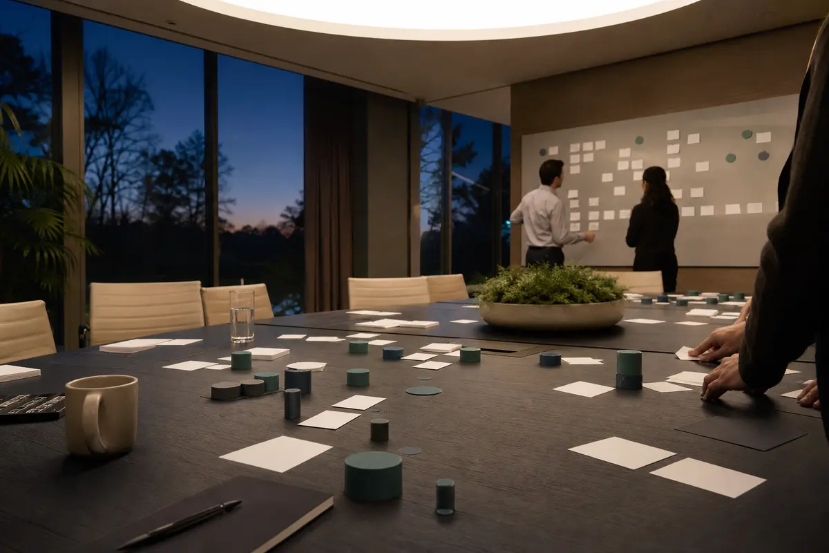 Editorial platform planning scene for Custom Software in Weston, Connecticut
