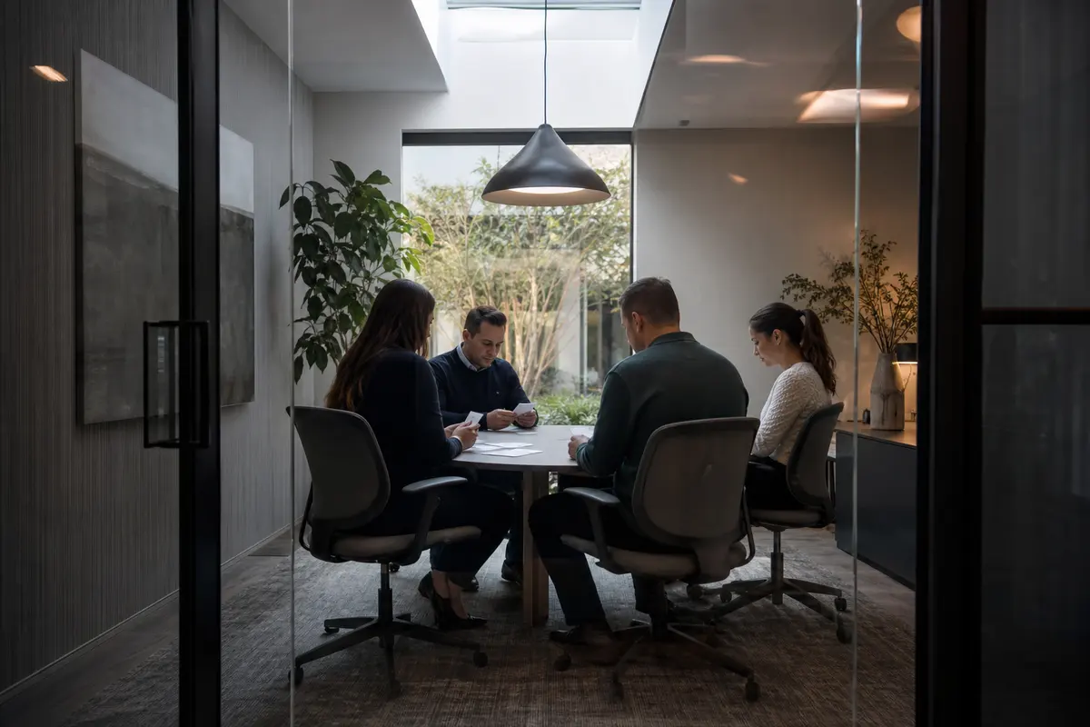 Editorial intake planning scene for Lead Attribution in Westport, Connecticut