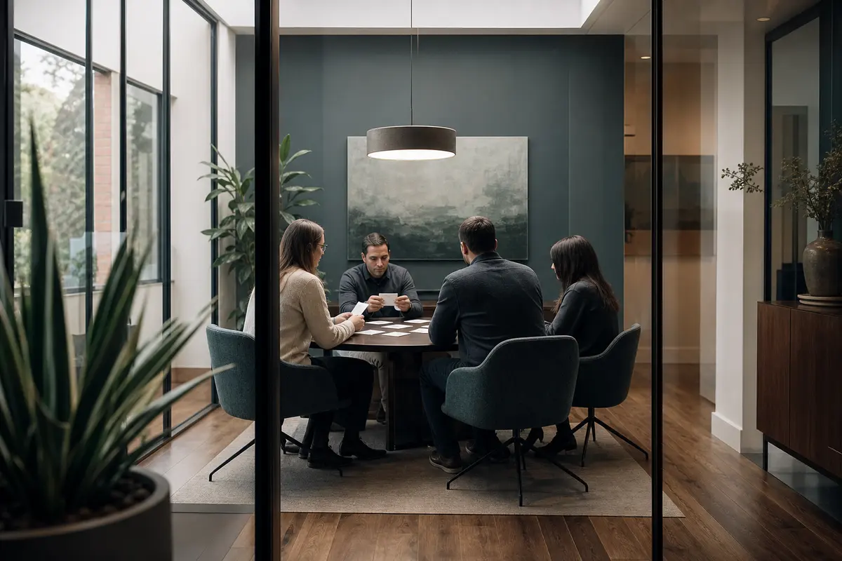 Editorial intake planning scene for Automation in Derby, Connecticut