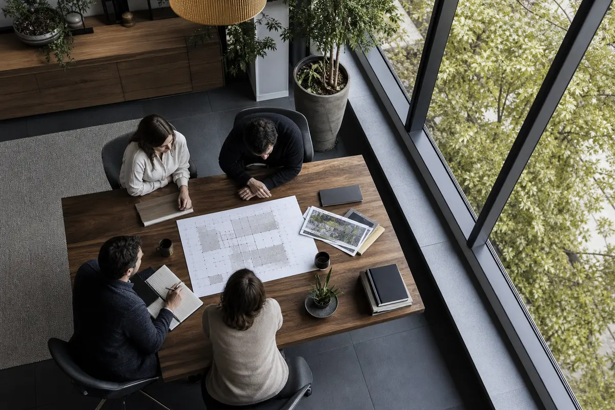 Editorial marketing planning scene for Meriden, Connecticut