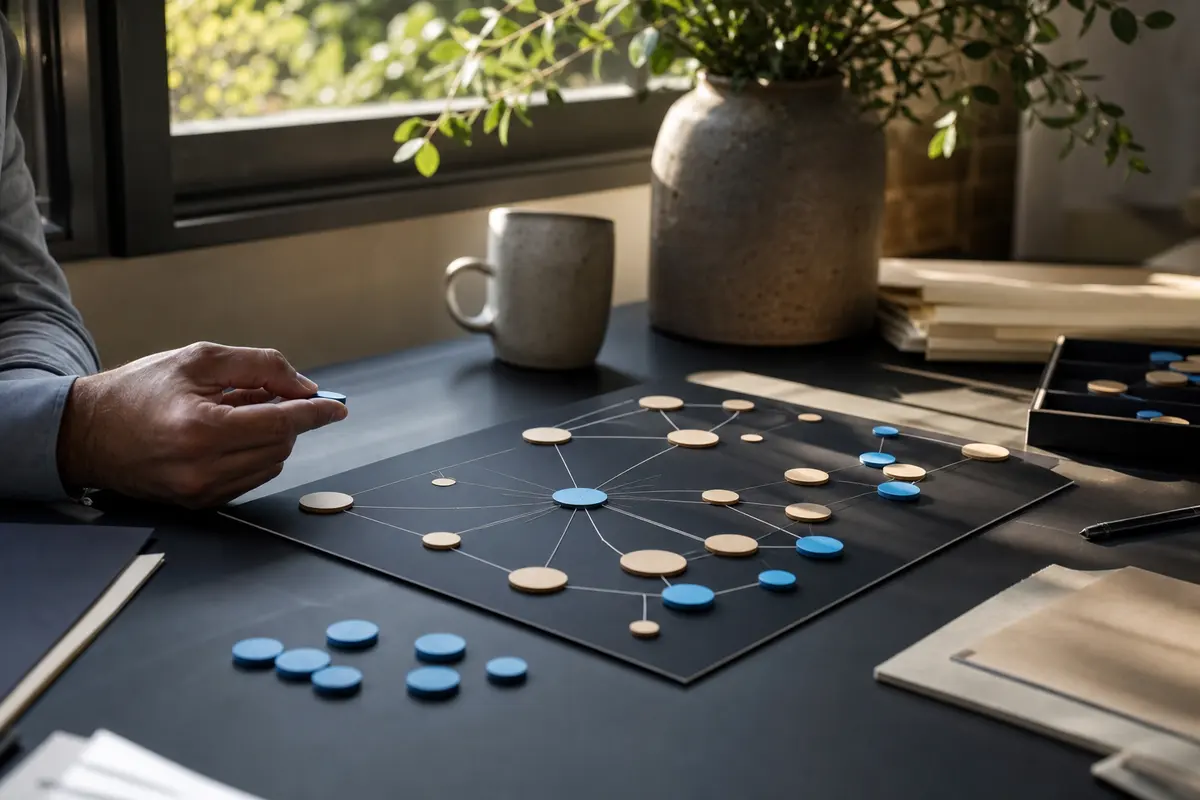 Editorial platform planning scene for Custom Software in Meriden, Connecticut