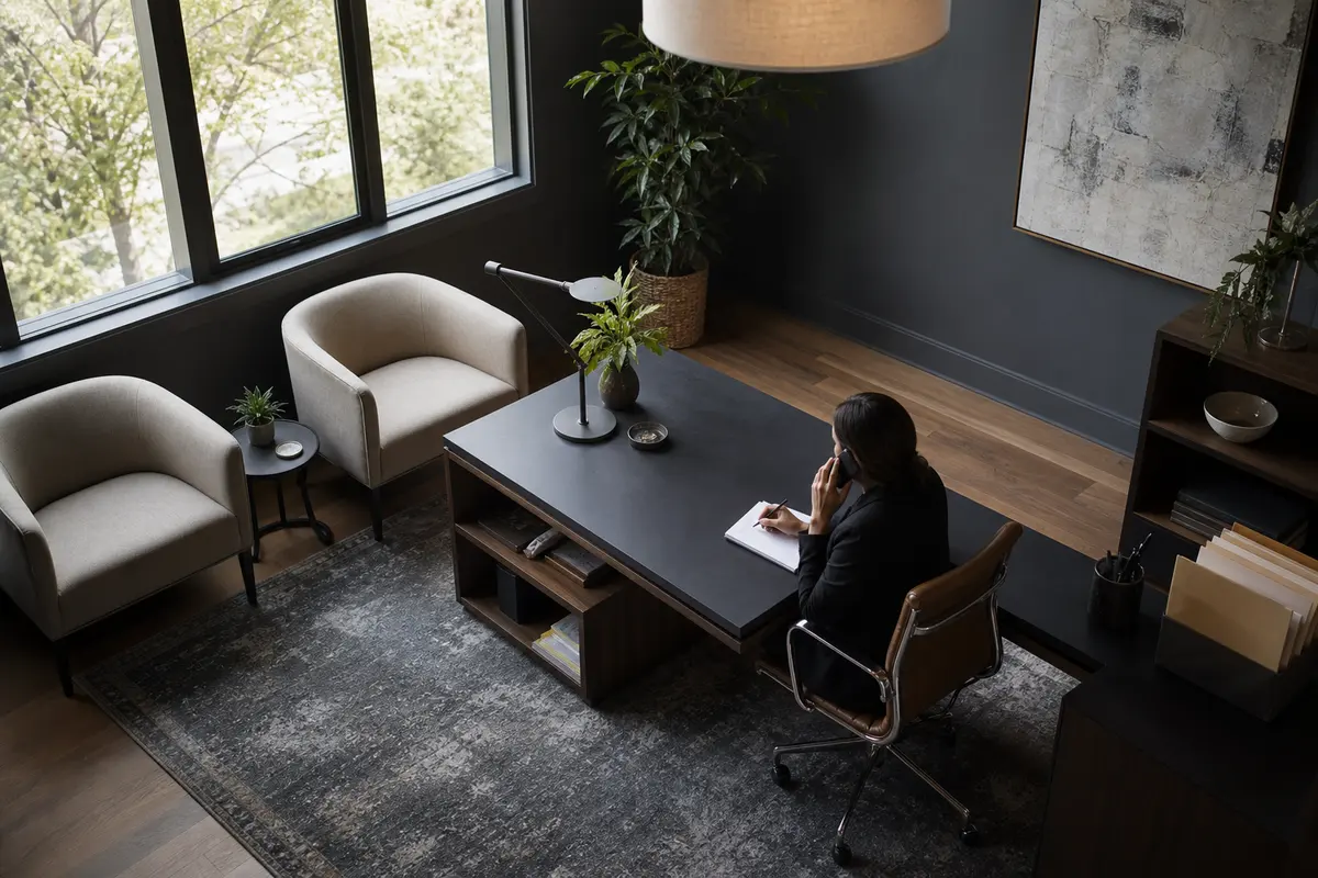 Editorial intake planning scene for Lead Attribution in New London, Connecticut