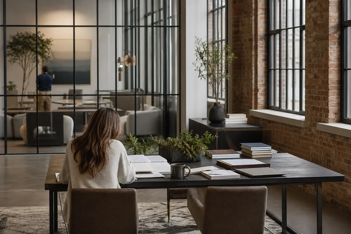 Editorial marketing planning scene for Norwalk, Connecticut