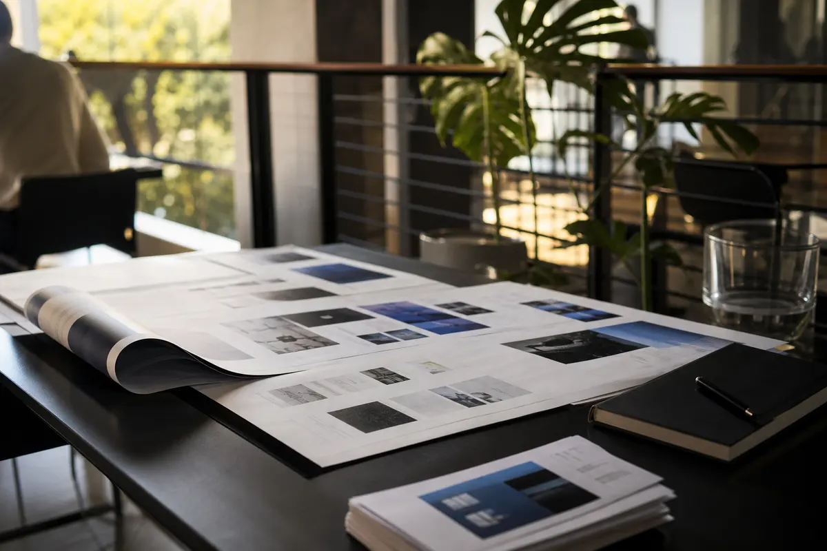Editorial marketing planning scene for Legal News in Old Greenwich, Connecticut