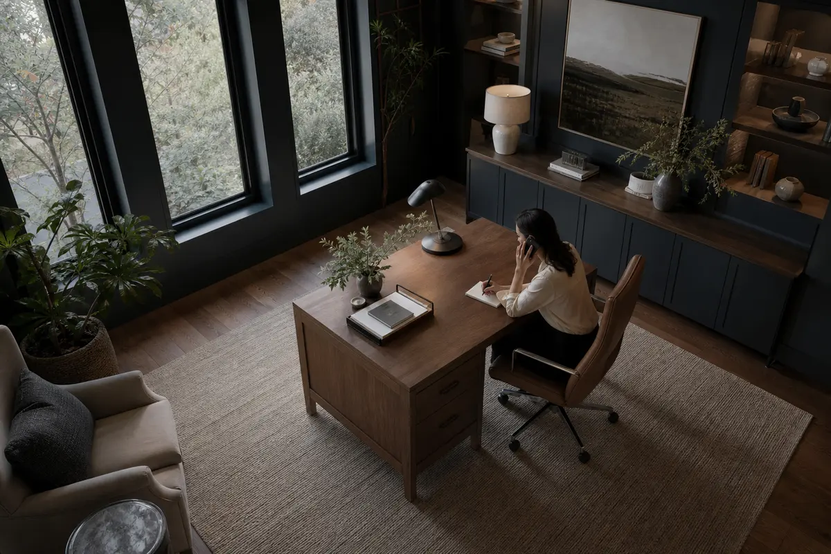 Editorial intake planning scene for Intake Coach in Stamford, Connecticut